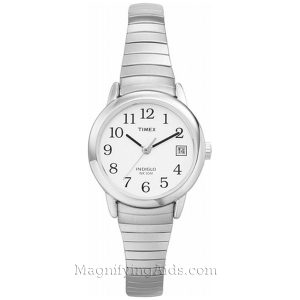 Ladies' Timex Indiglo Silver Tone Watch