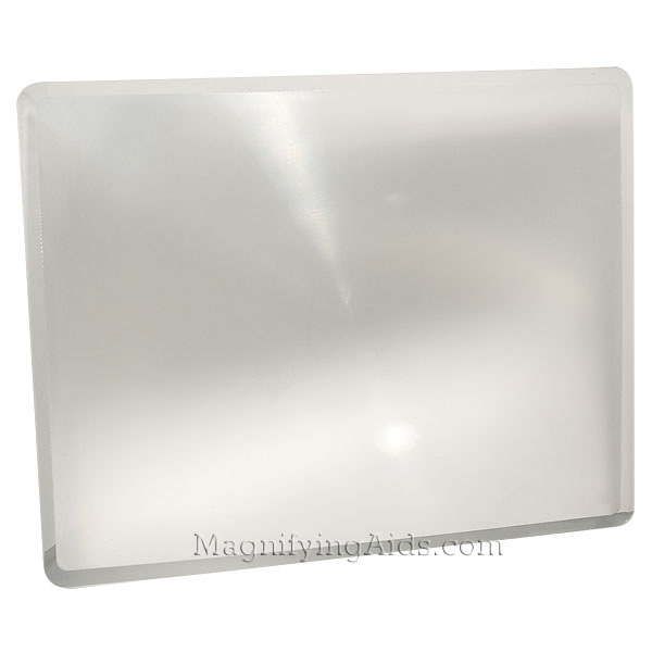 2X Full Page UnFramed Magnifier - Firm Fresnel