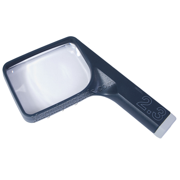 2.3X Coil Rectangular Magnifier - 4 Inch Lens