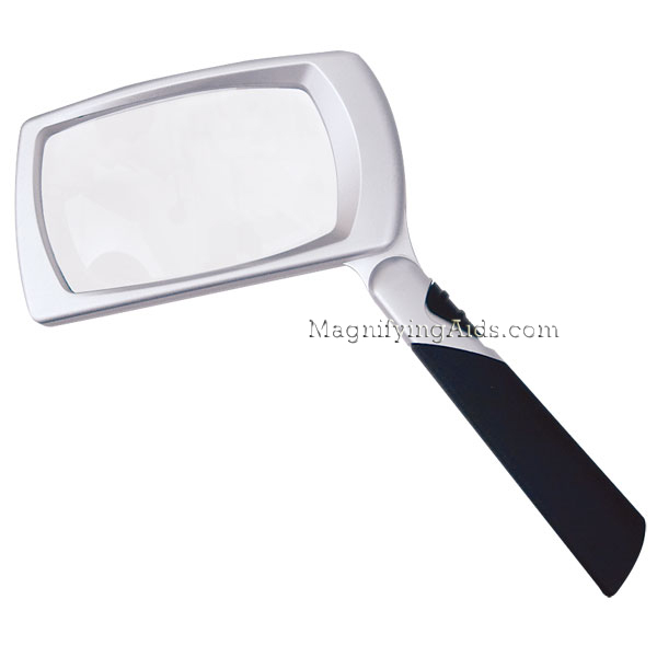 3X Rectangular Illuminated LED Folding Magnifier