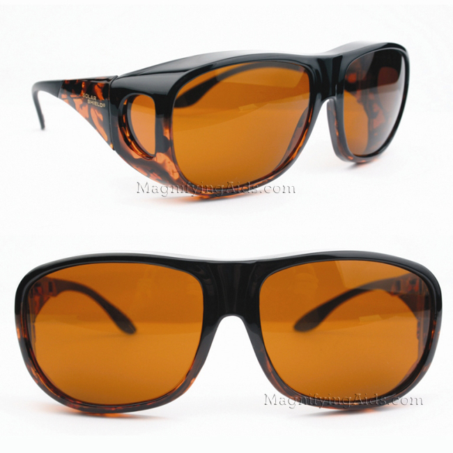 Eschenbach Solar Shields Amber Filter - LARGE