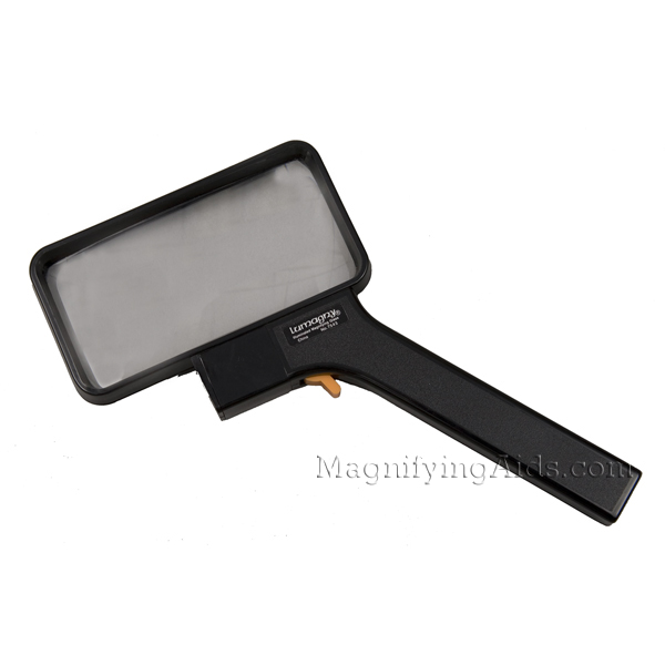 2X Illuminated Rectangular with 4X Bifocal - 2 x 4 Inch Lens