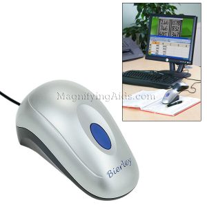 Bierley Color Mouse USB Video Magnifier 24X Magnification
