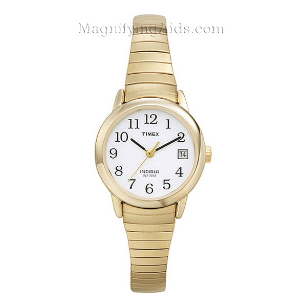 Ladies' Timex Indiglo Gold Tone Watch