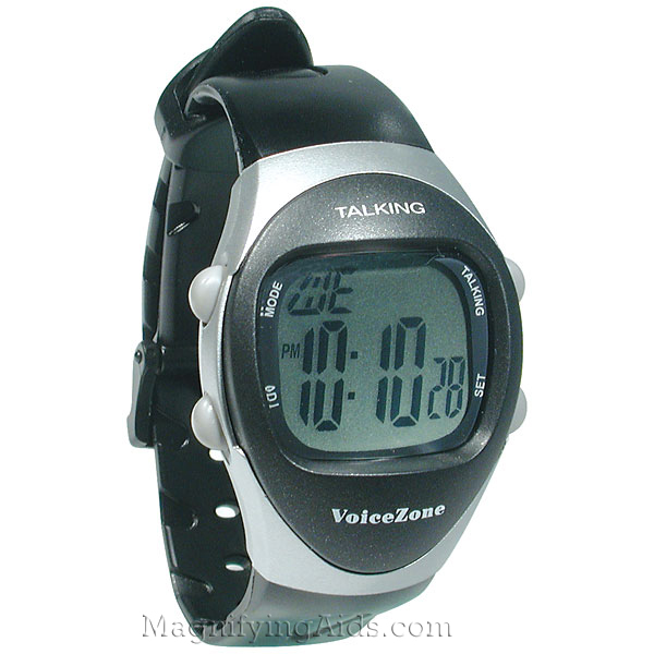 Men's New Age 4 Alarm Talking Watch