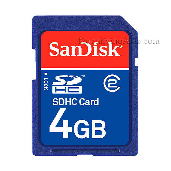 SanDisk 4GB SDHC Memory Card