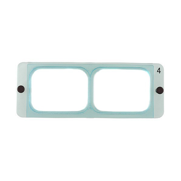 Donegan Optical OptiVISOR Lens Plate 2X at 10"