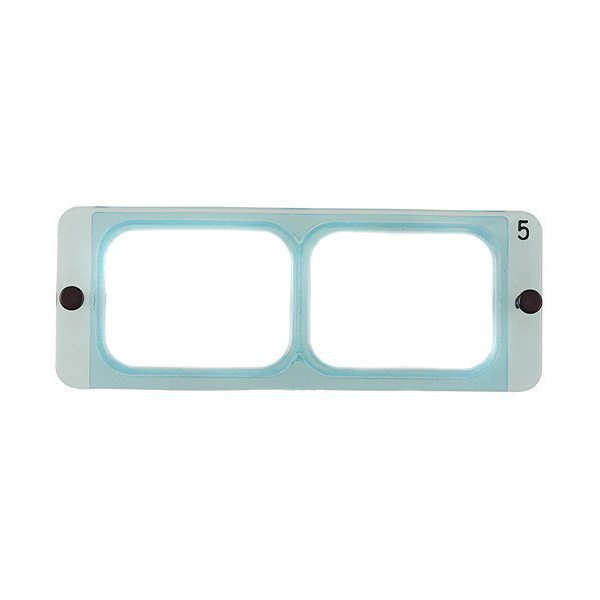 Donegan Optical OptiVISOR Lens Plate 2.5X at 8"