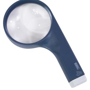 4X Coil Hand Magnifier  3.25 Inch Lens