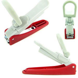 Nail Clipper With 3X Magnifier
