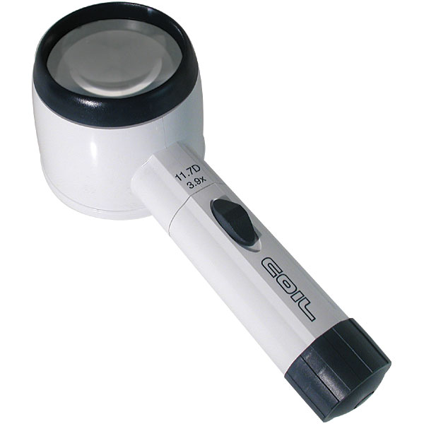 3.9X COIL Raylite Illuminated Magnifier - 2.25 Inch Lens
